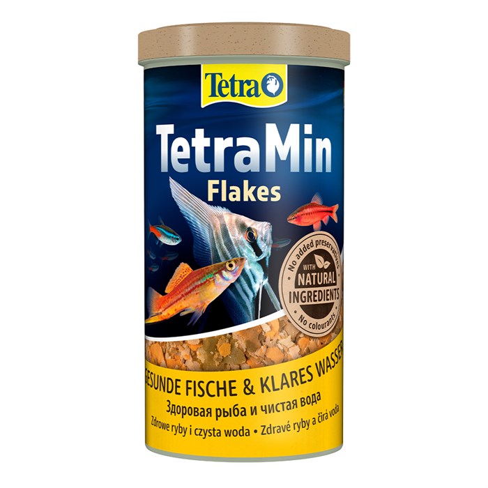 TetraMin Flakes 1л - универсальный корм для рыб 762725