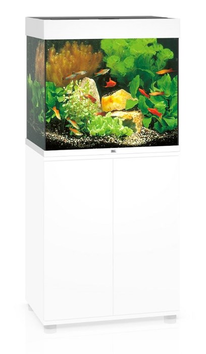 Juwel LIDO 120 LED аквариум 120л белый В КОМПЛЕКТЕ С ТУМБОЙ (White) 61х41х58см 2х12W Фильтр Bioflow M, нагреватель 100 Вт Juw-11451