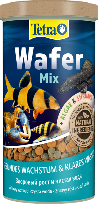Tetra Wafer Mix 1 л - корм для донных рыб и ракообразных Tet-204256