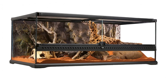 EXO TERRA Natural Terrarium Large - террариум из силикатного стекла, 90x45x30 см H226110