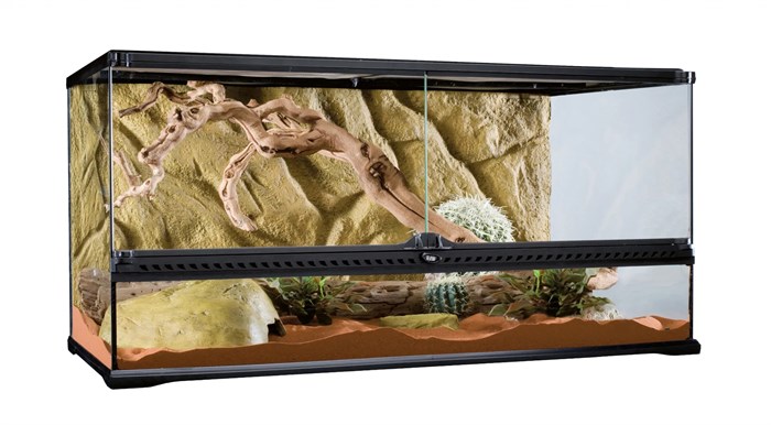 EXO TERRA Natural Terrarium Large - террариум из силикатного стекла, 90x45x45 см H226134