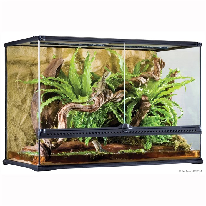 EXO TERRA Natural Terrarium Large - террариум из силикатного стекла, 90x45x60 см H226141
