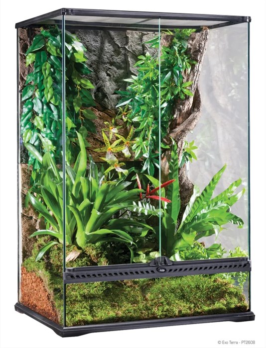 EXO TERRA Paludarium - террариум-палюдариум из силикатного стекла, 60x45x90 см H226080
