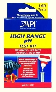API Hige Range pH Test Kit - Набор для измерения уровня pH в пресной и морской воде A27