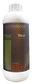 Aquabalance Premium Микро-комплекс KH меньше 4 1 л - удобрение для растений. Дата производства - 07 2023 года ABP0343