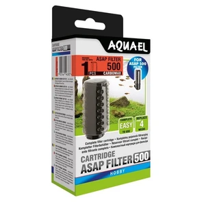 AQUAEL - картридж для фильтров ASAP-500 - с губкой и углём 113746