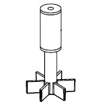 AQUAEL - ротор для помп CIRCULATOR 1000 и фильтров TURBO-FILTER 1000