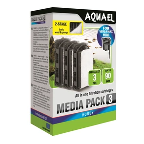 {{photo.Alt || photo.Description || 'AQUAEL Картридж сменный для Versamax mini - пористая губка+флизелин (3 шт.)'}}