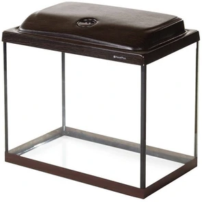 Aquaplus STD П-60 (50*30*40) аквариум со светильником, цвет-венге, лампа - 14вт 81084