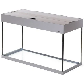 Aquaplus аквариум П-120 LUX цвет - металлик - на 115 л (80*35*43) + крышка 80x35 2*18Вт 213450