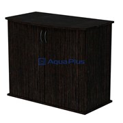 Aquaplus тумба фигурная 80*35*72, цвет венге, с 2 дверками ДСП