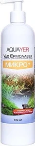 Aquayer Удо Ермолаева МИКРО+ 500 мл - удобрение для растений MI500
