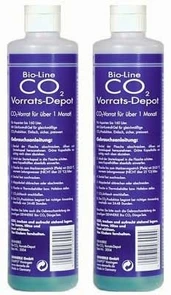 Dennerle BIO CO2 Refill-Depot 2x - Набор из двух баллонов с контролируемым гелем для CO2-систем BIO Den-3005