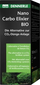 Dennerle Nano Carbo Elixier BIO, 100 мл - на 5000 воды. Натуральное жидкое углеродное удобрение с калием и микроэлементами Den-3110
