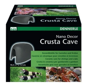 Dennerle Nano Decor Crusta Cave - Декоративный элемент для нано-аквариумов - Керамическая пещера для креветок и раков DEN5936
