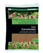 Dennerle Nano Garnelenkies - грунт для мини-аквариумов, цвет Sumatra brown (коричневый), фракция 0,7-1,2 мм., 2 кг.
