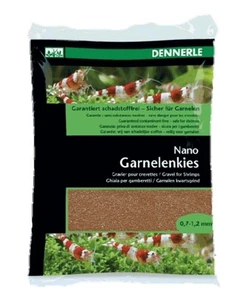Dennerle Nano Garnelenkies - грунт для мини-аквариумов, цвет Sumatra brown (коричневый), фракция 0,7-1,2 мм., 2 кг. DEN5856