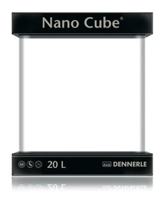 {{photo.Alt || photo.Description || 'Dennerle NanoCube 20 литров - аквариум, передние углы скруглённые (передняя и боковые стенки из единого стекла)'}}