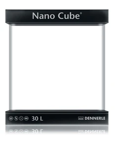 Dennerle NanoCube 30 литров - аквариум, передние углы скруглённые (передняя и боковые стенки из единого стекла) Den-5577