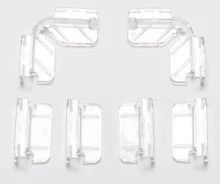 Dennerle Комплект креплений для покровного стекла аквариумов Dennerle NanoCube Den-5896