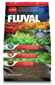 Fluval Stratum 8 кг - питательный грунт для креветок и растений 12695