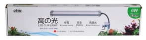 ISTA LED Светильник 6вт, 25см, белые светодиоды для маленького аквариума, с  регулируемым креплением на отбортовку EL-425