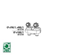 JBL CP e700/900/901/902 Schlauchanschlusblock - Блок кранов для фильтров CristalProfi e700/900/901/902