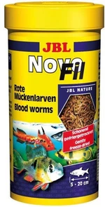 JBL NovoFil 100 мл. (8 г.)- Личинки красного комара, высушенные по технологии вакуумной заморозки 282.3026000