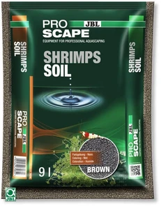 JBL ProScape ShrimpsSoil BROWN 9 л - Питательный грунт для аквариумов с креветками, коричневый 282.6708500