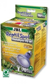JBL ReptilSpot HaloDym 70 ватт - Галогеновая неодимовая лампа для освещения и обогрева террариума JBL6186800