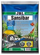 JBL Sansibar DARK - Декоративный грунт для аквариума, черный, 5 кг.