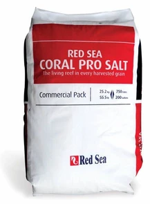 Red Sea Coral Pro Salt 20 кг на 600 л (пакет) - морская соль для аквариума RS-R11227