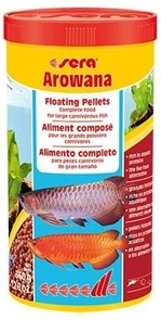 sera Arowana 1л - специальный плавающий корм в палочках для арован S0400