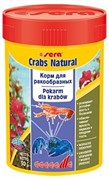 sera Crabs natural 100 мл - корм для креветок, раков и крабов в колечках