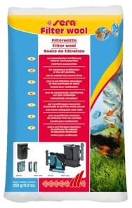 sera filter wool 100 г - наполнитель для тонкой очистки воды S8460
