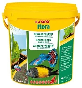 sera Flora 10 л - корм для травоядных рыб (хлопья) S0690
