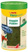 sera Flora Nature 250 мл (60 г) - корм для рыб в хлопьях