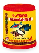 sera Granulat-Menu 150 мл - корм-меню для всех видов рыб (4 вида гранул в 1 банке)