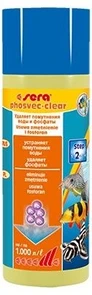 sera Phosvec clear 250 мл - препарат для удаления замутнений в воде и фосфатов S3392