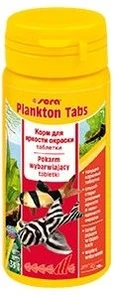 sera Plankton Tabs 50 мл (130 таблеток) - корм для донных рыб  с добавлением планктона S0500