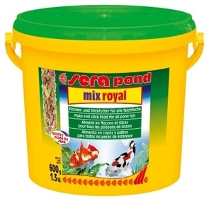 sera pond Mix Royal 3.8 л - корм для всех видов прудовых рыб S7102