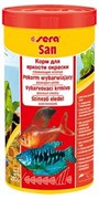 sera San 1 л - специальный корм для улучшения окраски (хлопья)