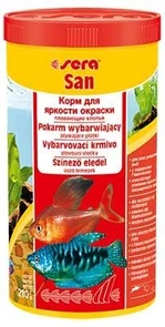 sera San 1 л - специальный корм для улучшения окраски (хлопья) S0270