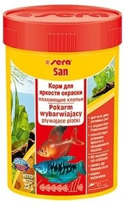 sera San 100 мл - специальный корм для улучшения окраски S0240