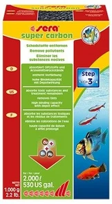 sera Super Carbon 1 кг - активированный уголь для аквариумных фильтров S8405