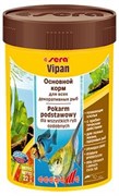 sera Vipan 100 мл - универсальный корм для аквариумных рыбок (хлопья)