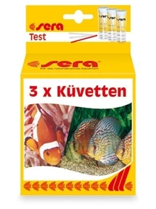 sera набор запасных мензурок для тестов (3 шт.) S4945