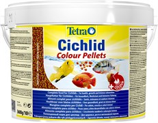 Tetra Cichlid Colour 10л - корм для улучшения окраски цихлид