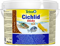 Tetra Cichlid Sticks 10 л (ведро) - основной корм для цихлид (палочки)