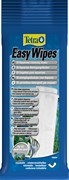 Tetra EasyWipes - специальные салфетки для очистки стёкол аквариумма снаружи и изнутри (10 шт.)